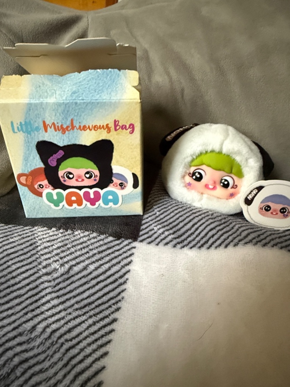 Yaya Little Mischievous plush figure keychain